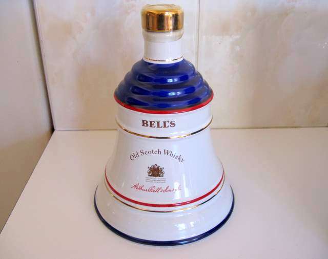 WHISKEY IN WADE DECANTER
