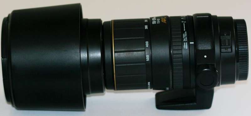 SIGMA 170-500MM 1:5-6.3 APO CANON MOUNT LENS