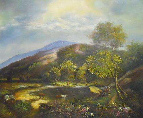 OIL PAINTING ON CANVAS