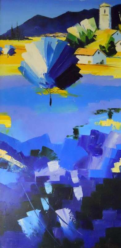 30CM X 60CM , CANVAS OIL PAINTING,  !!! R1 500-00 !!!