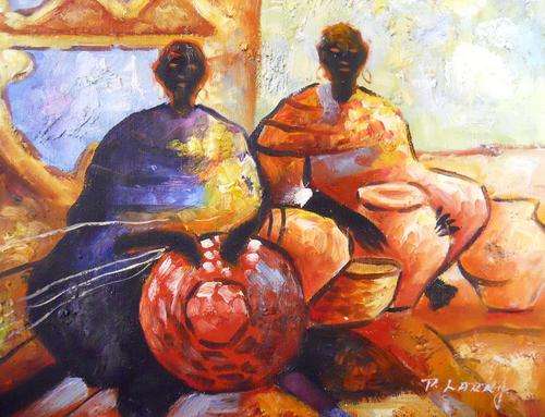 22CM X 28CM , CANVAS OIL PAINTING,  !!! R800-00 !!!