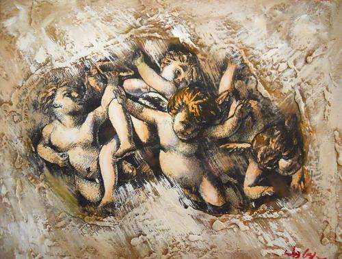 CLEARANCE   ##########    CANVAS OIL PAINTING,  !!! R800-00 !!!
