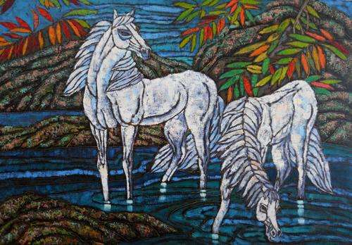 C.LOFT, OIL PAINTING 60CM X 90CM !!! R4 000-00 !!!
