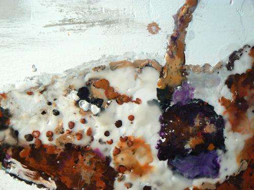 Nguni Cattle, South African artist, oil painting, painting of cattle, natali downing, multimedia, wax crayons