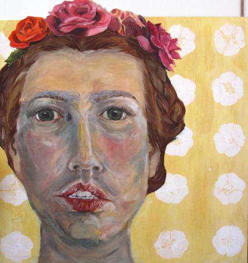 Myself as Frida Kahlo - N Downing - SA artist