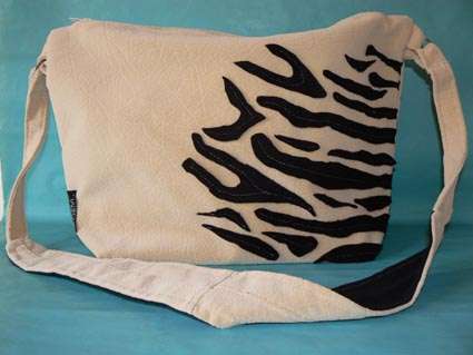 The Coffee Zebra Handmade Handbag