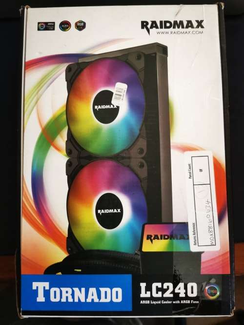 Raidmax Tornado LC240 Liquid CPU Cooler - Brand New