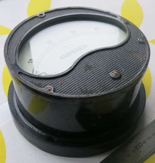 1941/1950 Weir Elec Inst Co Ltd Amp Meter Bradford-on-Avon England collectible vintage machine