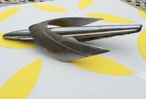 1950 Mercury Airplane Hood Ornament  car badge grille emblem decoration road transport collectible antique