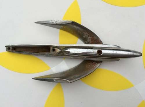 1950 Mercury Airplane Hood Ornament  car badge grille emblem decoration road transport collectible antique