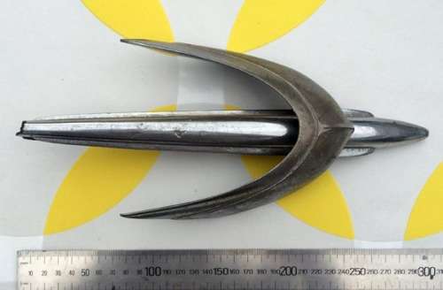 1950 Mercury Airplane Hood Ornament  car badge grille emblem decoration road transport collectible antique