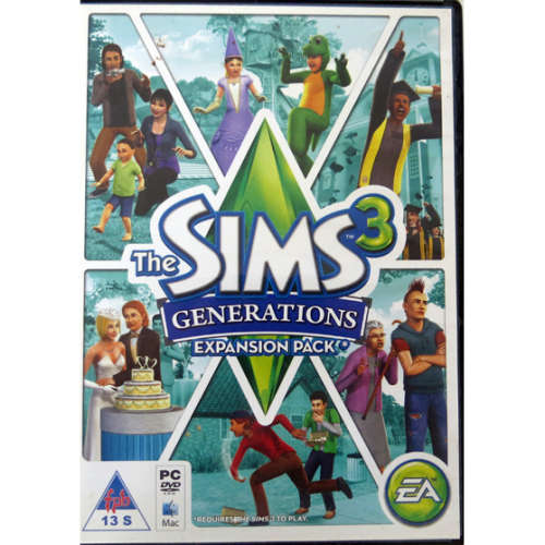 THE SIMS 3 Generations  EXPANSION PACK  (PC GAME)