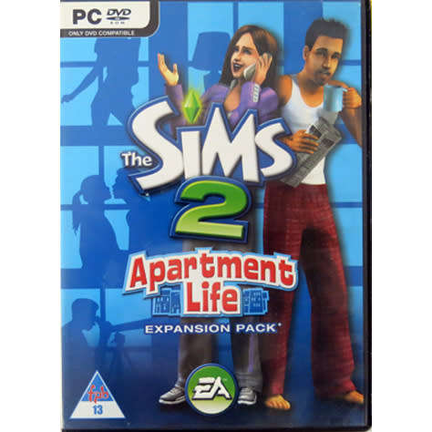SIMS 2 apartment life expansion pack    PC GAME