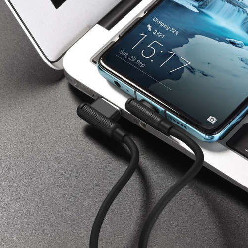HOCO Cable USB to Type-C X46" charging and data sync cable. [Set of 2]