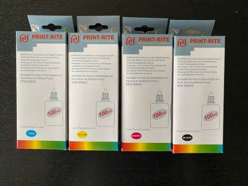 PRINT RITE ink jet + ink tank ink | Set of 4(See description)