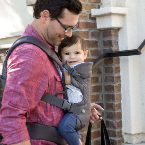 Infantino Flip 4-In-1 Convertible Face in + Face out Baby Carrier