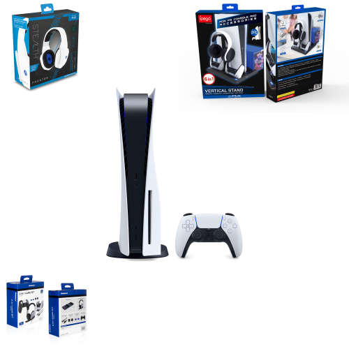 Sony Playstation 5 Console PS5 - Disc Version (Combo Deal)