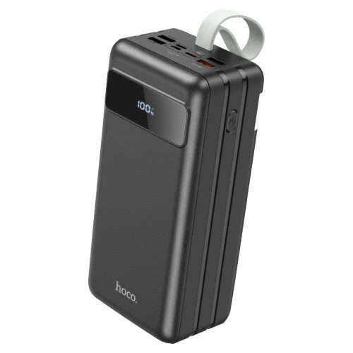 HOCO 60000mAh Fast Charging 22.5W QC3.0 LED Power Bank - Black -J65B