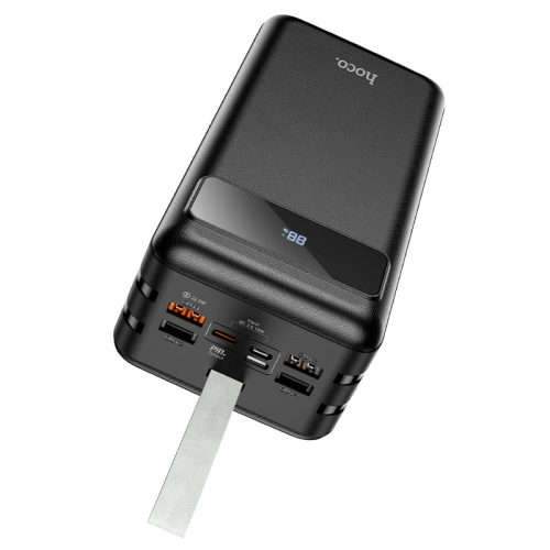 HOCO 60000mAh Fast Charging 22.5W QC3.0 LED Power Bank - Black -J65B