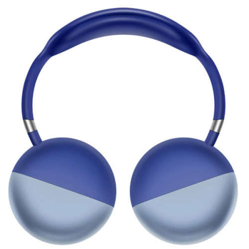 AKZ Noise Cancelling Wireless Bluetooth Headphone - MAX 11 - Blue