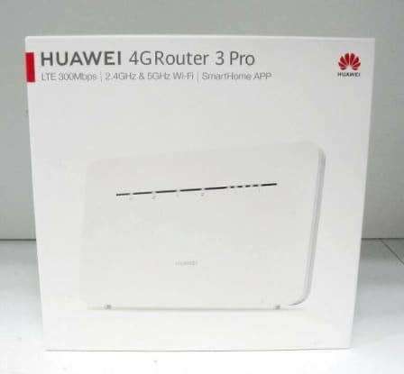 HUAWEI 4G Router 3 Pro LTE 300 Mbps | Dual-Band Wi-Fi Auto-Selection | Plug and Play