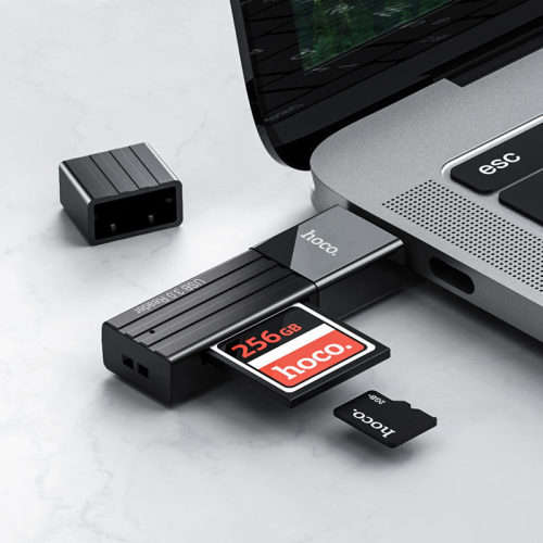Hoco HB20 Card Reader 2-in-1 USB2.0