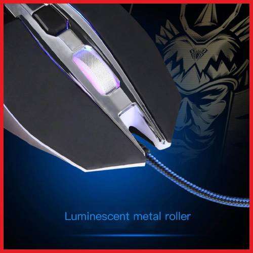 AULA S22 GAMING MOUSE 7 BUTTON PROGRAMMABLE MOUSE WITH LED LIGHT