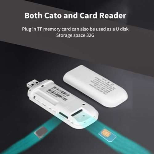 4G LTE USB Modem Network Adapter with WiFi Hotspot & Sim Card Slot
