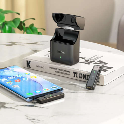 Hoco S31-TC Wireless Lavalier Microphone and Receiver -Type C Connecter