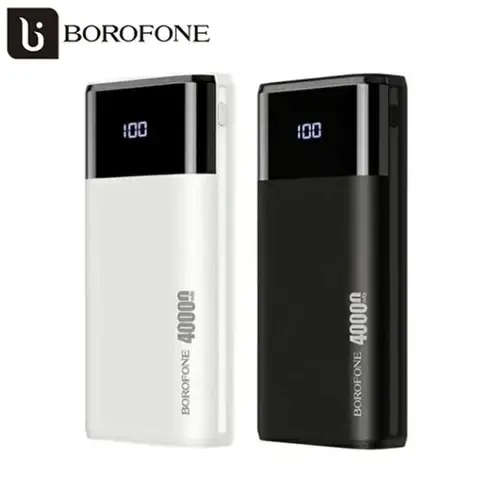 Borofone 40 000mAh Power Bank -3 Input 5 Output Ports - DBT01-