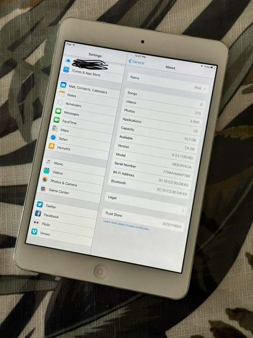 APPLE IPAD MINI | 16GB | WiFi | MD531HC/A | WHITE | IPAD MINI