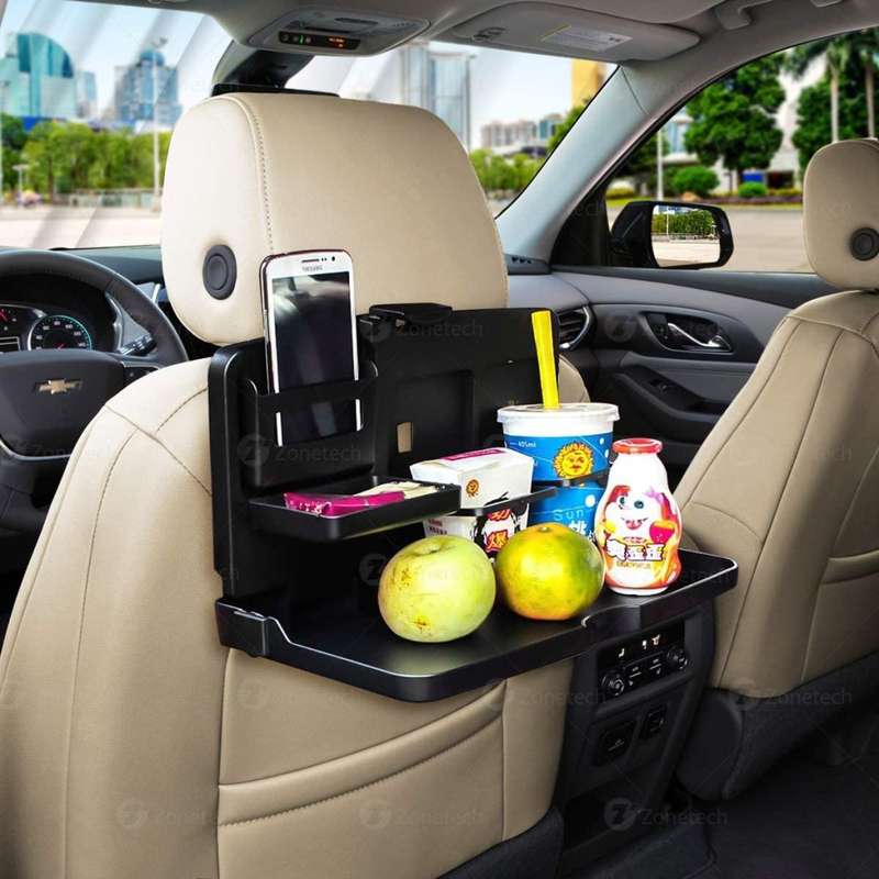 Multi-Functional Portable Foldable Backseat Car Tray