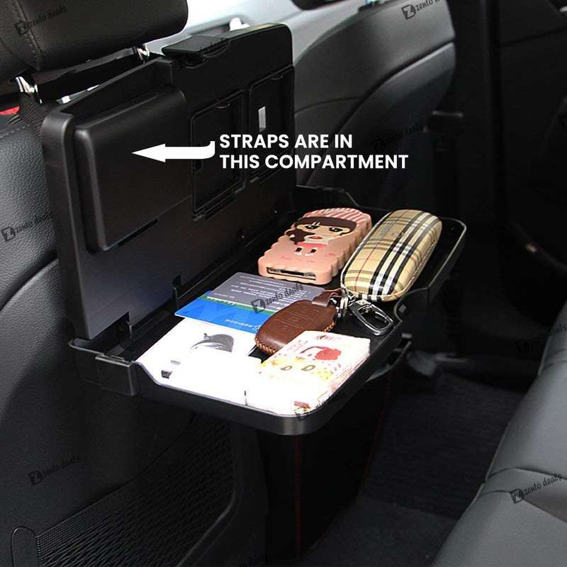 Multi-Functional Portable Foldable Backseat Car Tray