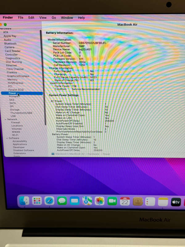 MacBook Air 13" 128GB