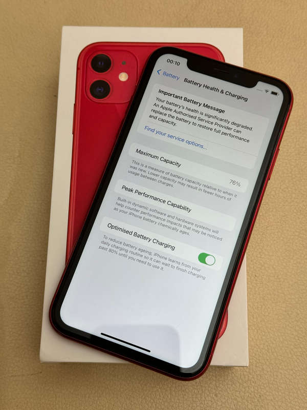 Iphone 11 Product Red 256gb