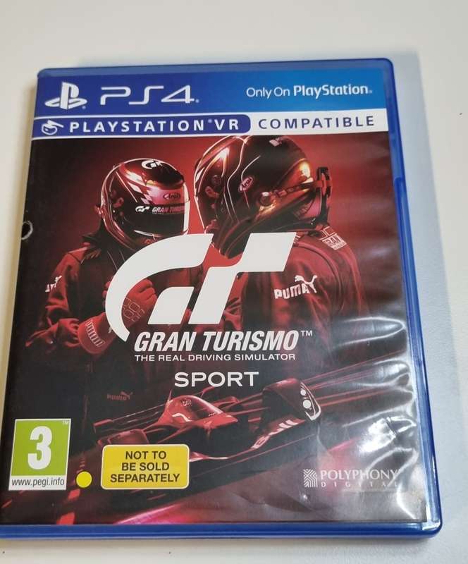 PS4 Game Gran Turismo Sport