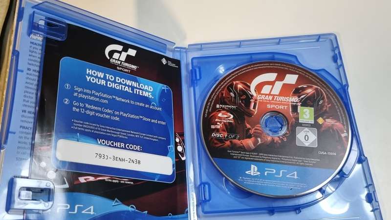 PS4 Game Gran Turismo Sport