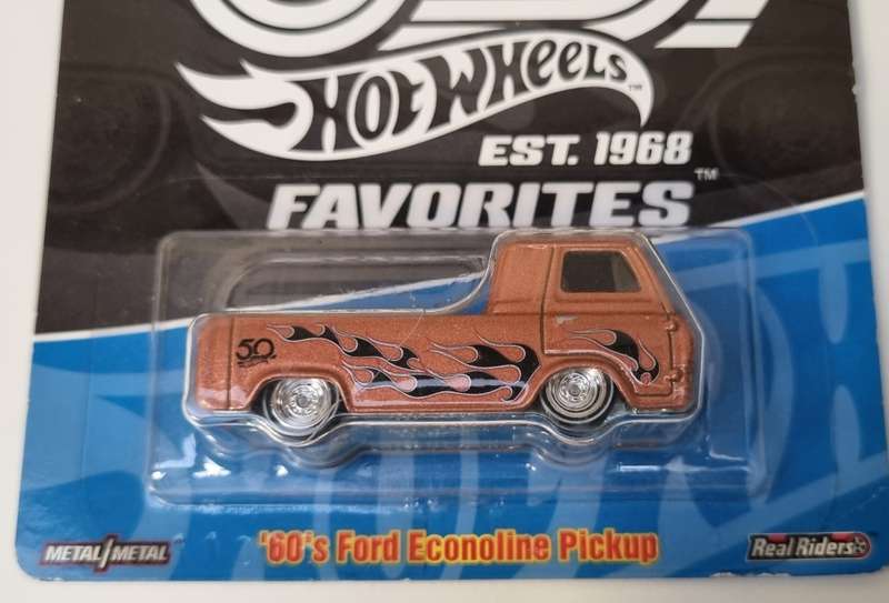 Hot Wheels Premium 60`s Ford Econoline Pickup 50 Anniversary