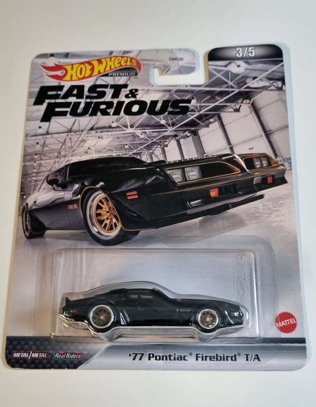 Hot Wheels Premium Fast & Furious 77 Pontiac Firebird T/A