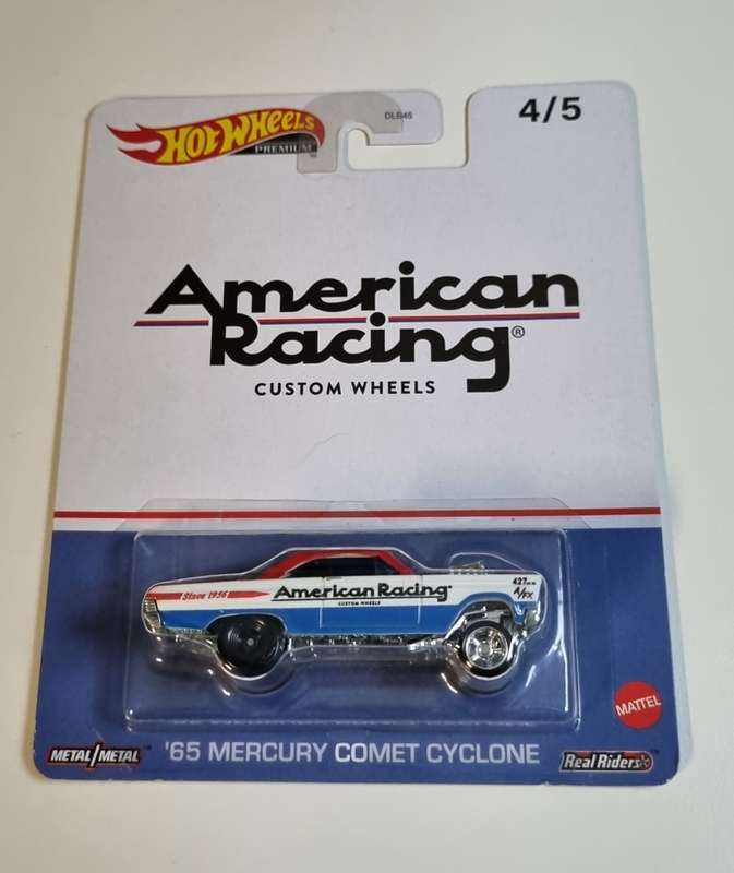 Hot Wheels Premium 65 Mercury Comet Cyclone American Racing