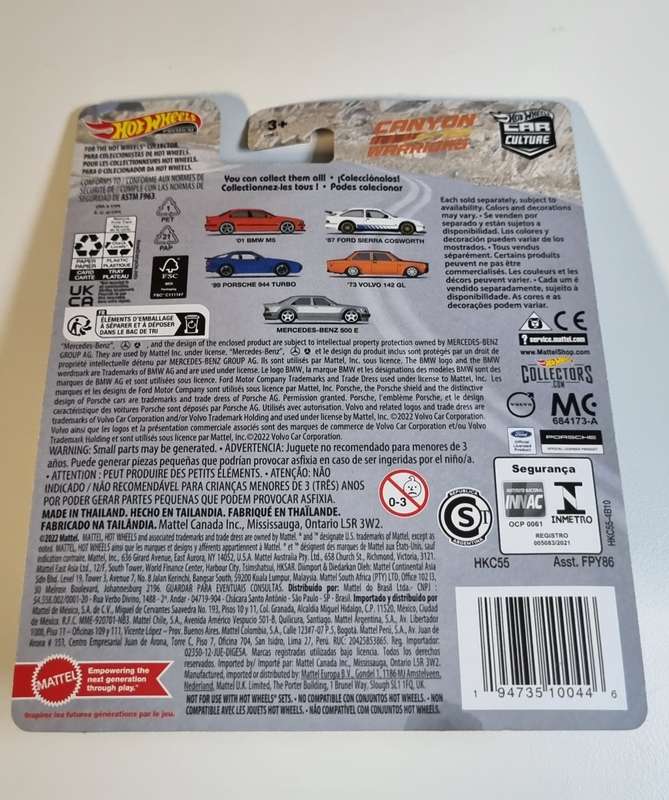 Hot Wheels Premium Mercedes-Benz 500 E