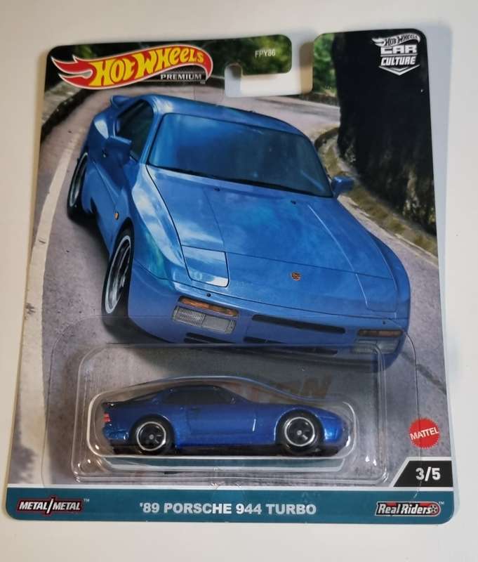Hot Wheels Premium 89 Porsche 944 Turbo