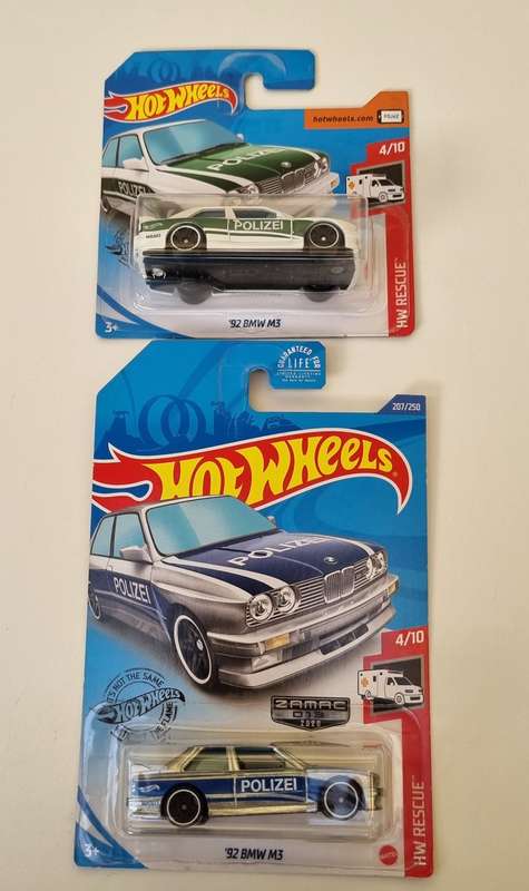 Hot Wheels 92 BMW M3 Combo