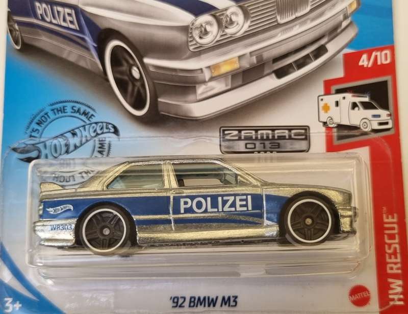 Hot Wheels 92 BMW M3 Combo