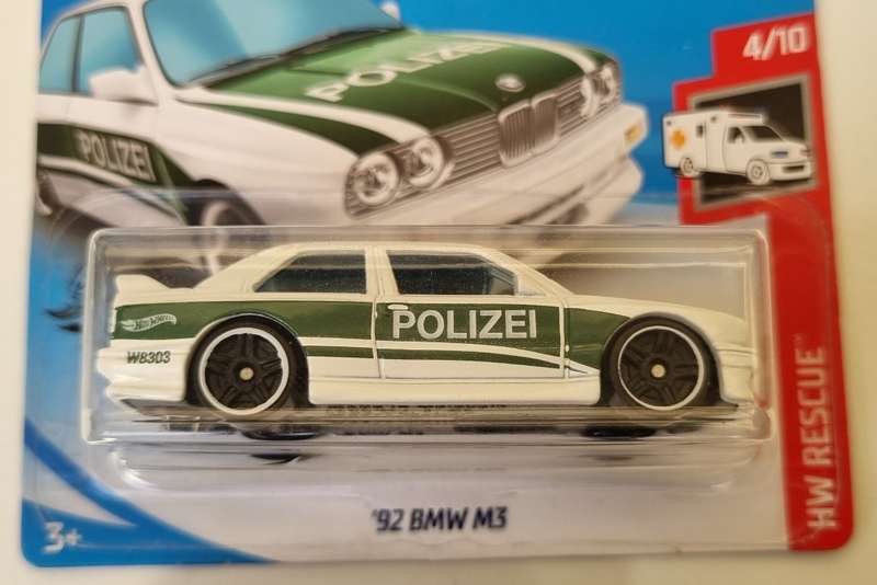 Hot Wheels 92 BMW M3 Combo