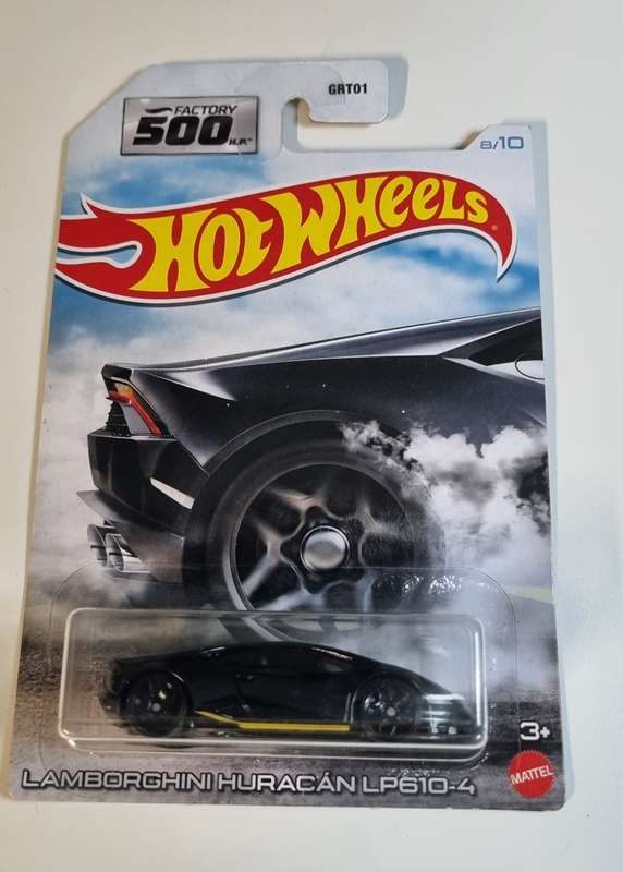 Hot Wheels Factory 500 Lamborghini Huracan LP610-4