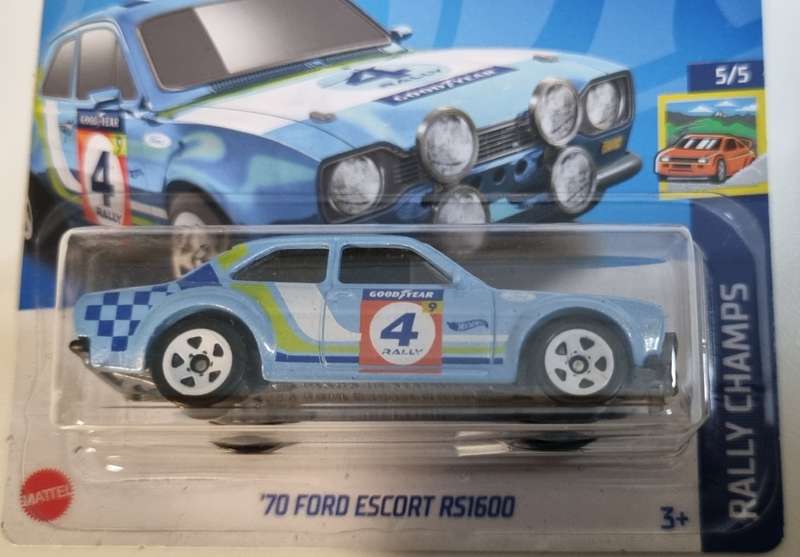 Hot Wheels 70 Ford Escort RS1600
