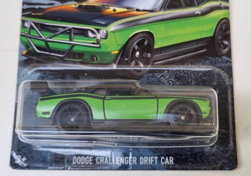 Hot Wheels Fast & Furious Dodge Challenger Drift Car