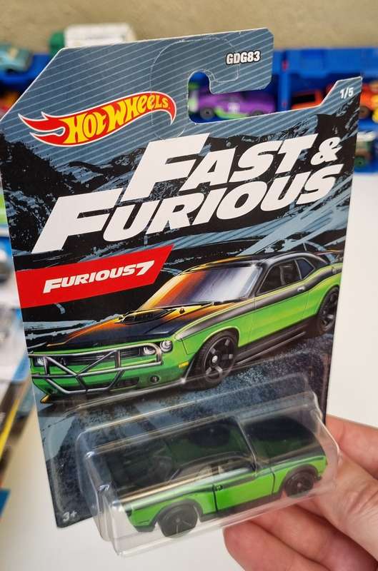 Hot Wheels Fast & Furious Dodge Challenger Drift Car