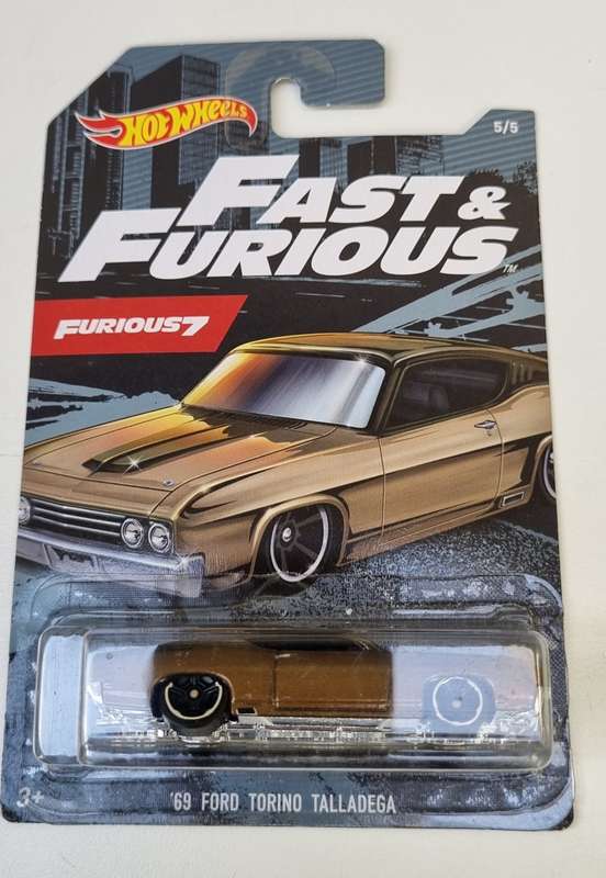Hot Wheels Fast & Furious 69 Ford Torino Talladega